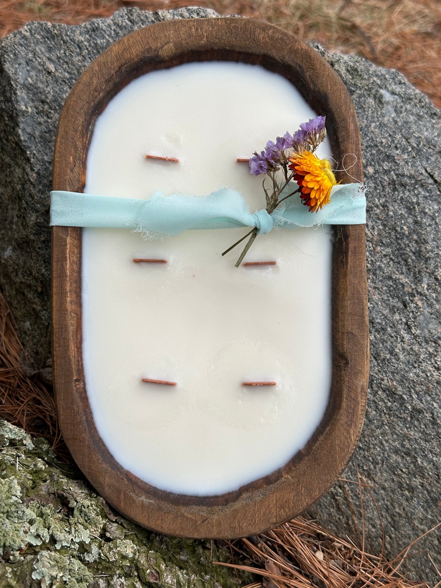 Dough bowl candles
