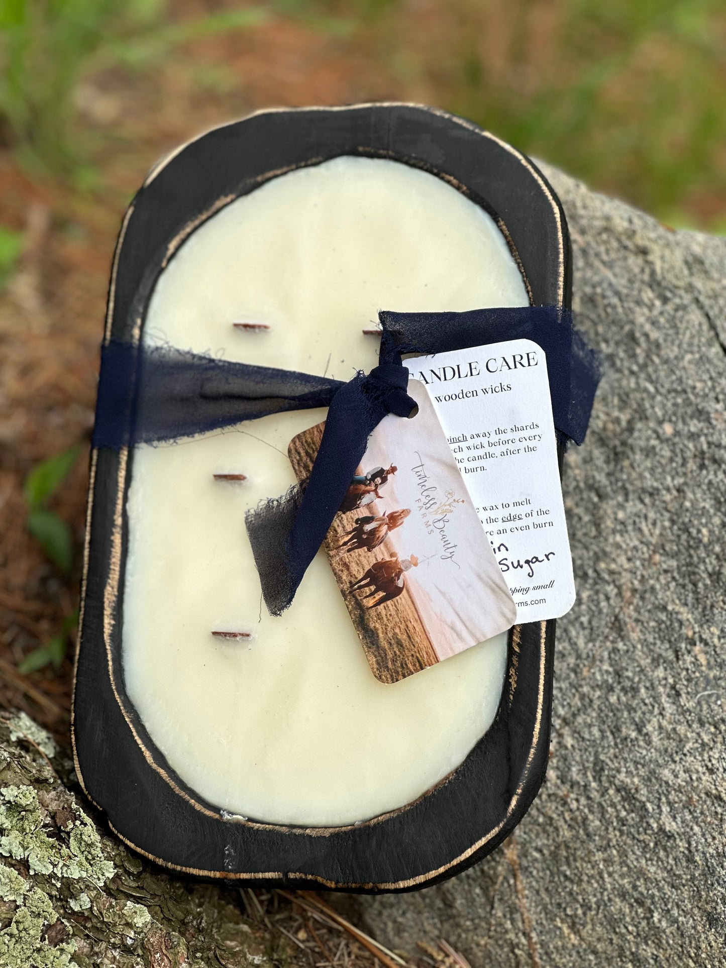 Dough bowl candles