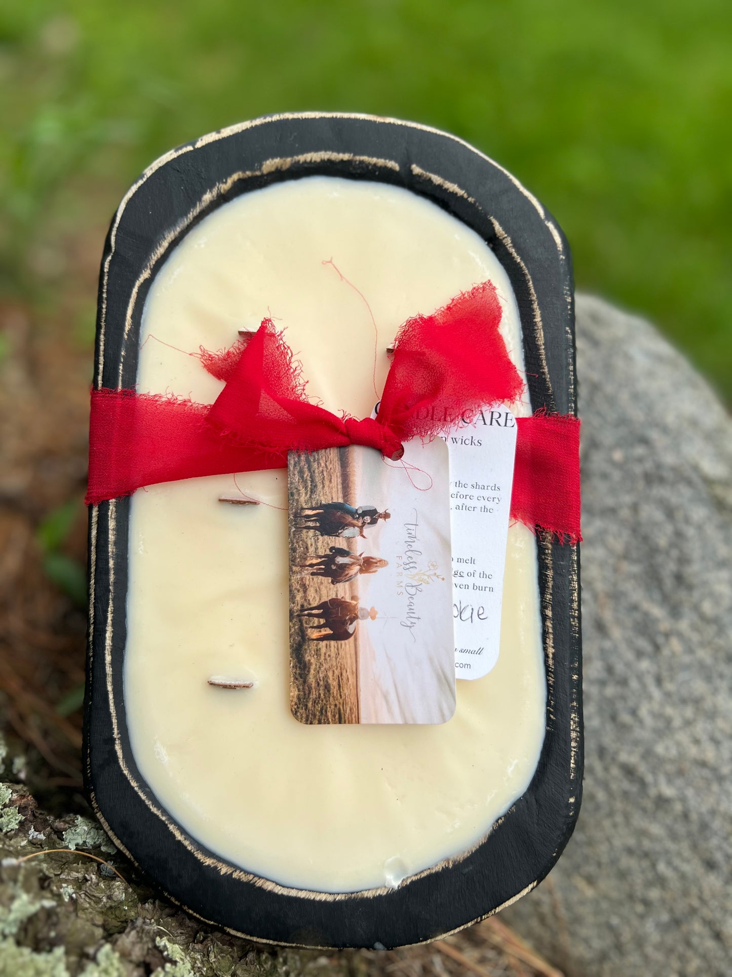 Dough bowl candles
